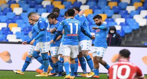 التعادل السلبي يحسم موقعة نابولي وأتالانتا في ذهاب نصف نهائي كأس إيطاليا